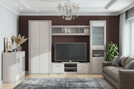 Комод 3 ящика двухстворчатый Гамма 20 (серия 4) 