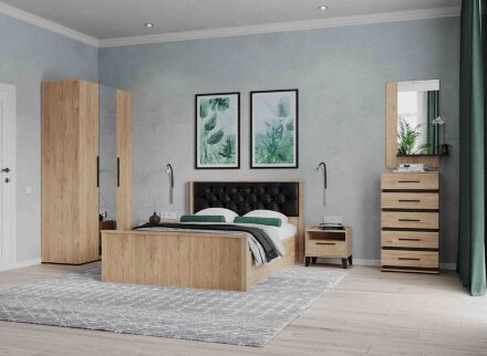 Комод Модена МК-1, гикори - венге 